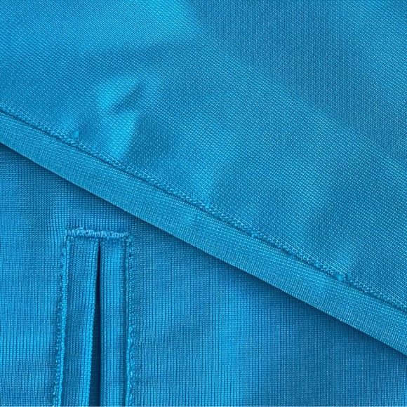 Adidas Full Zip Retro Track Jacket Turquoise Women’s Size Small - Picture 11 of 12